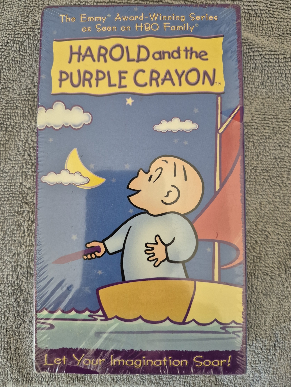 Harold and the Purple Crayon VHS - Classic Children’s Story. Sealed With Sticker